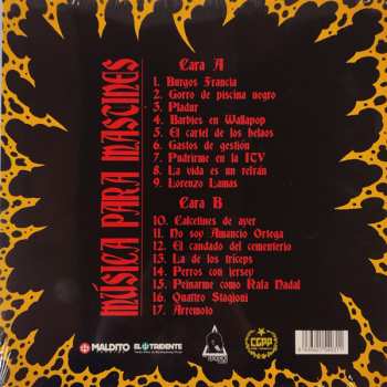 LP/CD Catalina Grande Piñón Pequeño: Música Para Mastines