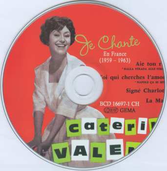 3CD Caterina Valente: Je Chante (En France (1959-1963))