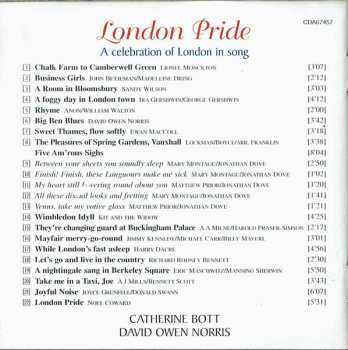 CD Catherine Bott: London Pride, A Celebration Of London In Song