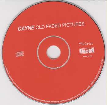 CD Cayne: Old Faded Pictures PIC