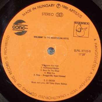 LP C.C. Catch: Welcome To The Heartbreak Hotel