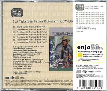 CD Cecil Taylor: The Owner Of The River Bank  LTD