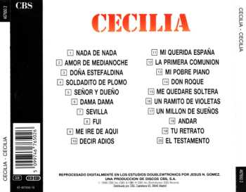 CD Cecilia: 20 Grandes Canciones