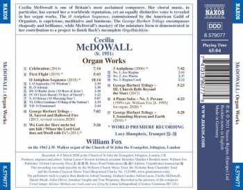 CD Cecilia McDowall: Works For Organ