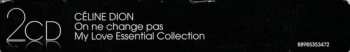 2CD/Box Set Céline Dion: On Ne Change Pas / My Love Essential Collection