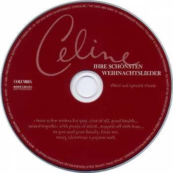 CD Céline Dion: Ihre Schönsten Weihnachtslieder (These Are Special Times)