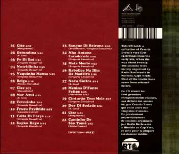 CD Cesaria Evora: Radio Mindelo (Early Recordings)