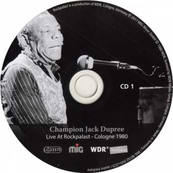 2CD/DVD Champion Jack Dupree: Live At Rockpalast