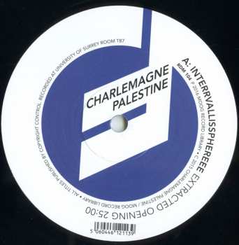 LP Charlemagne Palestine: Interrvallissphereee CLR