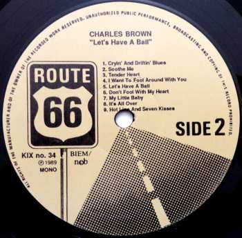 LP Charles Brown: Let's Have A Ball