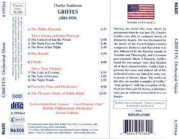 CD JoAnn Falletta: The Pleasure Dome Of Kubla Khan, The White Peacock, Three Poems Of Fiona McLeod