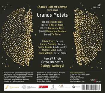 CD Purcell Choir Budapest: Grands Motets