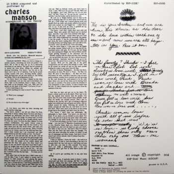 LP Charles Manson: Lie, The Love and Terror Cult CLR