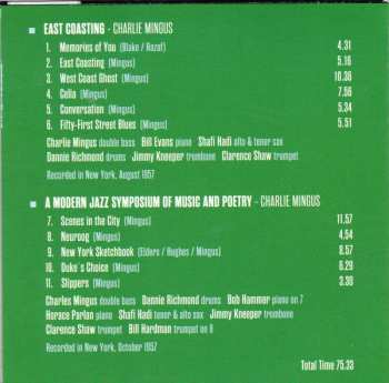 10CD/Box Set Charles Mingus: Milestones Of A Legend