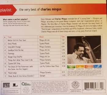 CD Charles Mingus: Playlist: The Very Best Of Charles Mingus
