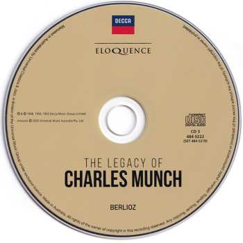 14CD/Box Set Charles Munch: The Legacy Of Charles Munch