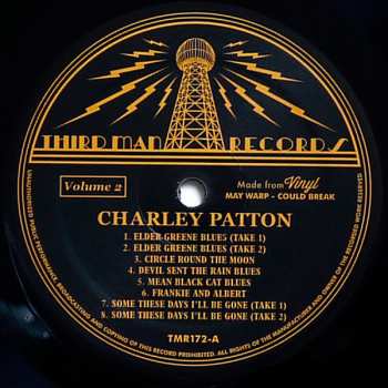 LP Charley Patton: Complete Recorded Works In Chronological Order Volume 2