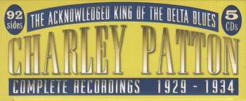 5CD/Box Set Charley Patton: Complete Recordings 1929 - 1934