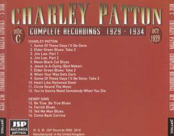 5CD/Box Set Charley Patton: Complete Recordings 1929 - 1934