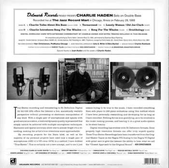 LP Charlie Haden: Live At The Jazz Record Mart