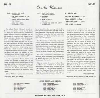 CD Charlie Mariano: Charlie Mariano LTD