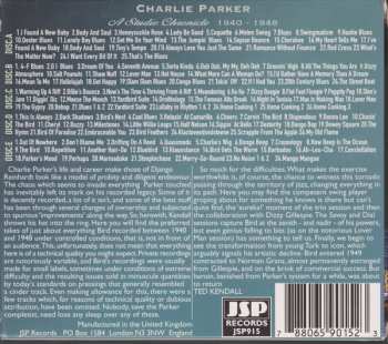 5CD Charlie Parker: A Studio Chronicle 1940 - 1948