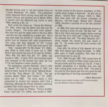 CD Charlie Rich: The Early Years / The Memphis Sound