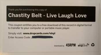 LP Chastity Belt: Live Laugh Love CLR | LTD
