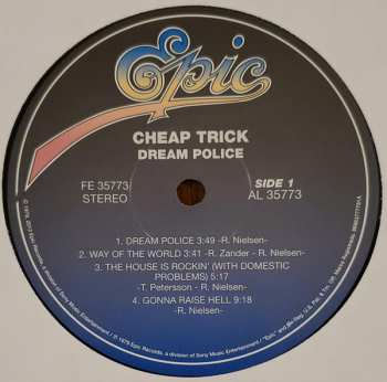 LP Cheap Trick: Dream Police