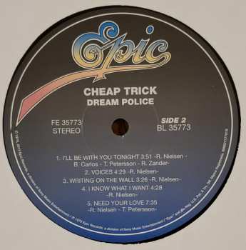LP Cheap Trick: Dream Police