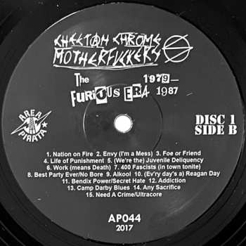 2LP Cheetah Chrome Motherfuckers: The Furious Era 1979/1987