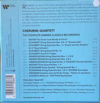 13CD/Box Set Cherubini-Quartett: The Complete Warner Classics Recordings