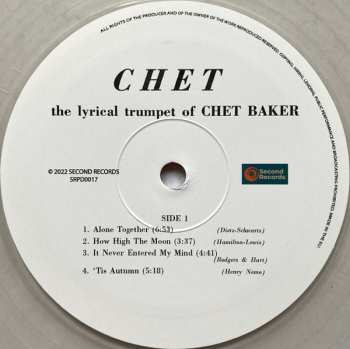 LP Chet Baker: Chet CLR