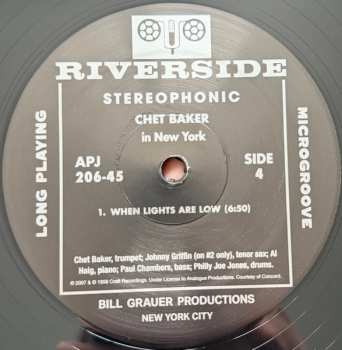2LP Chet Baker: In New York LTD