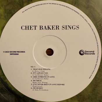 LP Chet Baker: Chet Baker Sings CLR | LTD