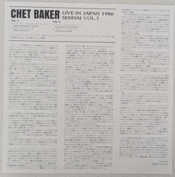 LP Chet Baker: Live in Japan 1986 Sendai Vol.1 CLR | LTD | NUM