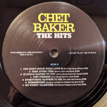 LP Chet Baker: The Hits LTD | DLX