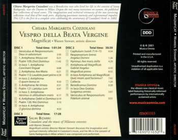 3CD Chiara Margarita Cozzolani: Vespro Della Beata Vergine