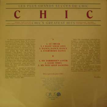 LP Chic: Les Plus Grands Succes De Chic = Chic's Greatest Hits