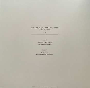 3LP/Box Set Chicago: At Carnegie Hall - April 9, 1971 LTD