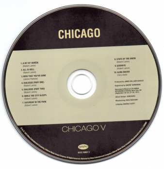 5CD/Box Set Chicago: Original Album Series