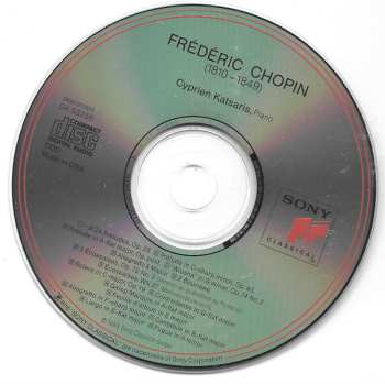 CD Frédéric Chopin: Preludes