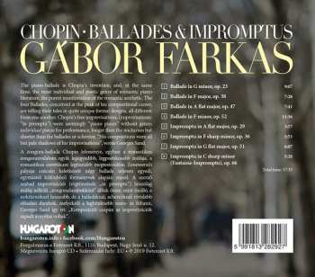 CD Frédéric Chopin: Ballades & Impromptus