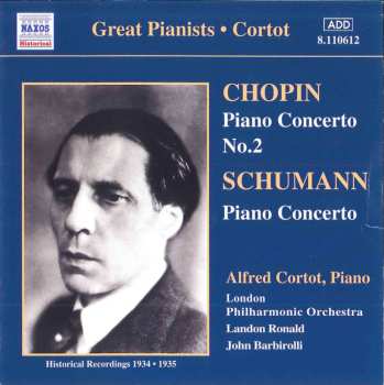 CD Robert Schumann: Piano Concerto No. 2 / Piano Concerto