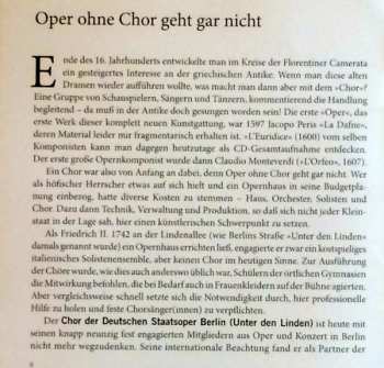 CD Staatskapelle Berlin: Chöre Aus Deutschen Opern