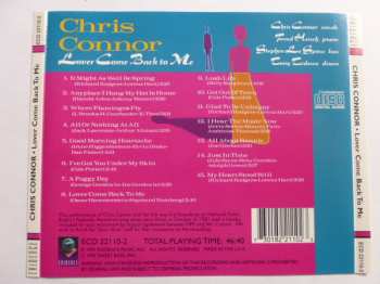 CD Chris Connor: Lover Come Back To Me - Live At Sweet Basil