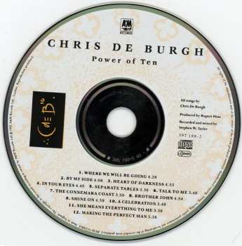 CD Chris de Burgh: Power Of Ten