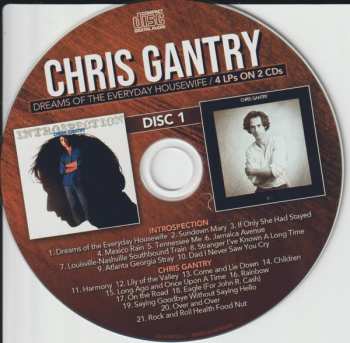 CD Chris Gantry: Dreams Of The Everyday Housewife - 4 LPs On 2 CDs