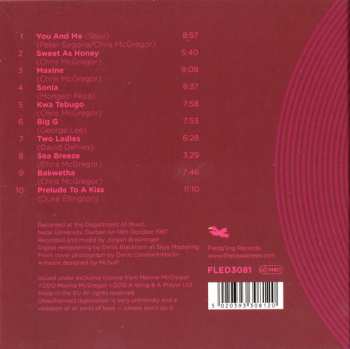 CD Chris McGregor: Sea Breezes: Solo Piano - Live In Durban 1987