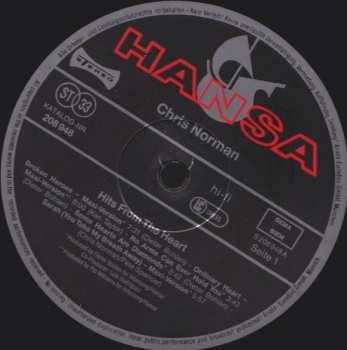 LP Chris Norman: Hits From The Heart